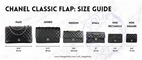 chanel flap bag sizes and prices